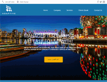 Tablet Screenshot of beadaptive.ca